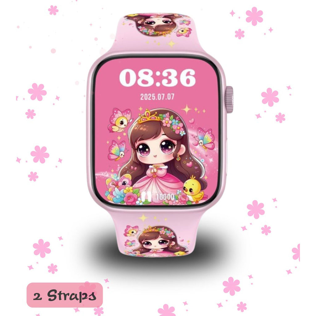 Smartwatch Modio MW20 Mini pour filles et garçons avec 2 bracelets – ساعة ذكية للأطفال - Électronique - صورة 3