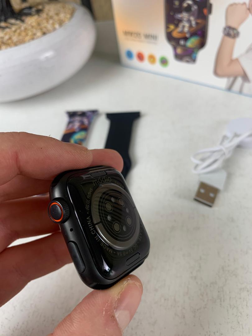 Smartwatch Modio MW20 Mini pour filles et garçons avec 2 bracelets – ساعة ذكية للأطفال - Électronique - صورة حقيقية 9
