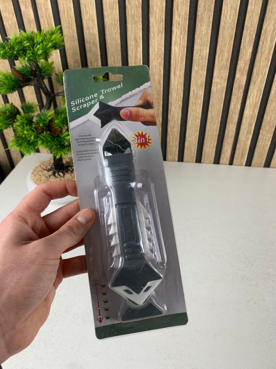 Lisseur Joint Silicone Outil 5 en 1 pour Tous Types de Joints - Outillage et Bricolage - صورة حقيقية 7