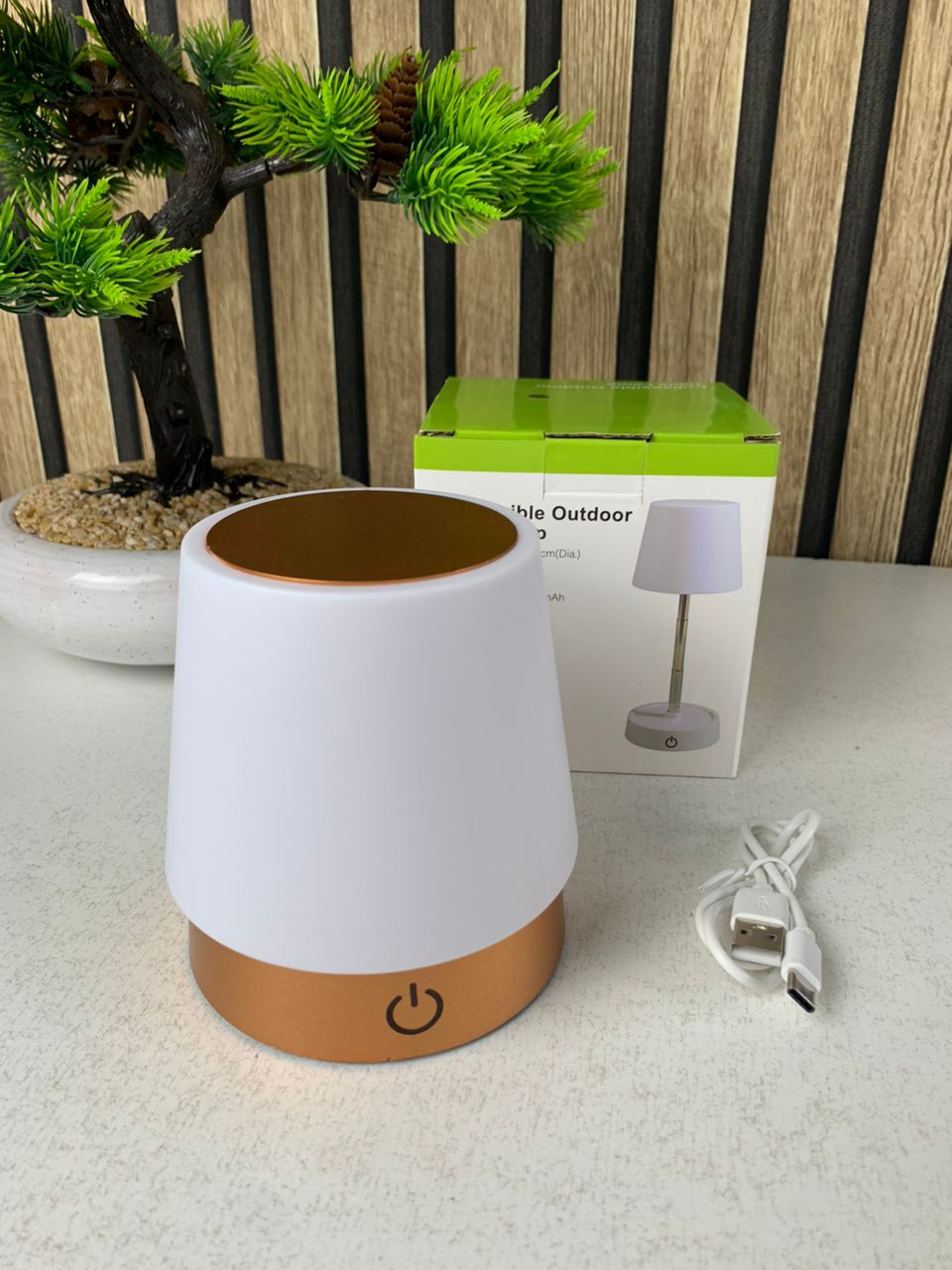 Lampe de chevet télescopique LED rechargeables lumière chaude – مصباح تيليسكوبي بإضاءة دافئة - Décoration - صورة 8