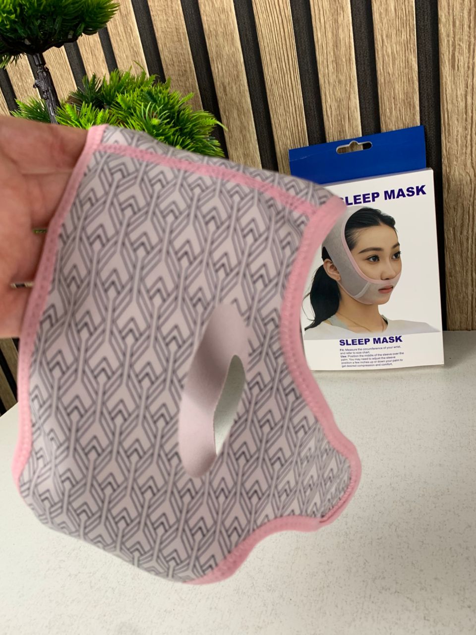 Masque pour visage V Face avec ceinture liftante A929 – قناع شد الوجه للنساء - Soins et Beauté - صورة حقيقية 9