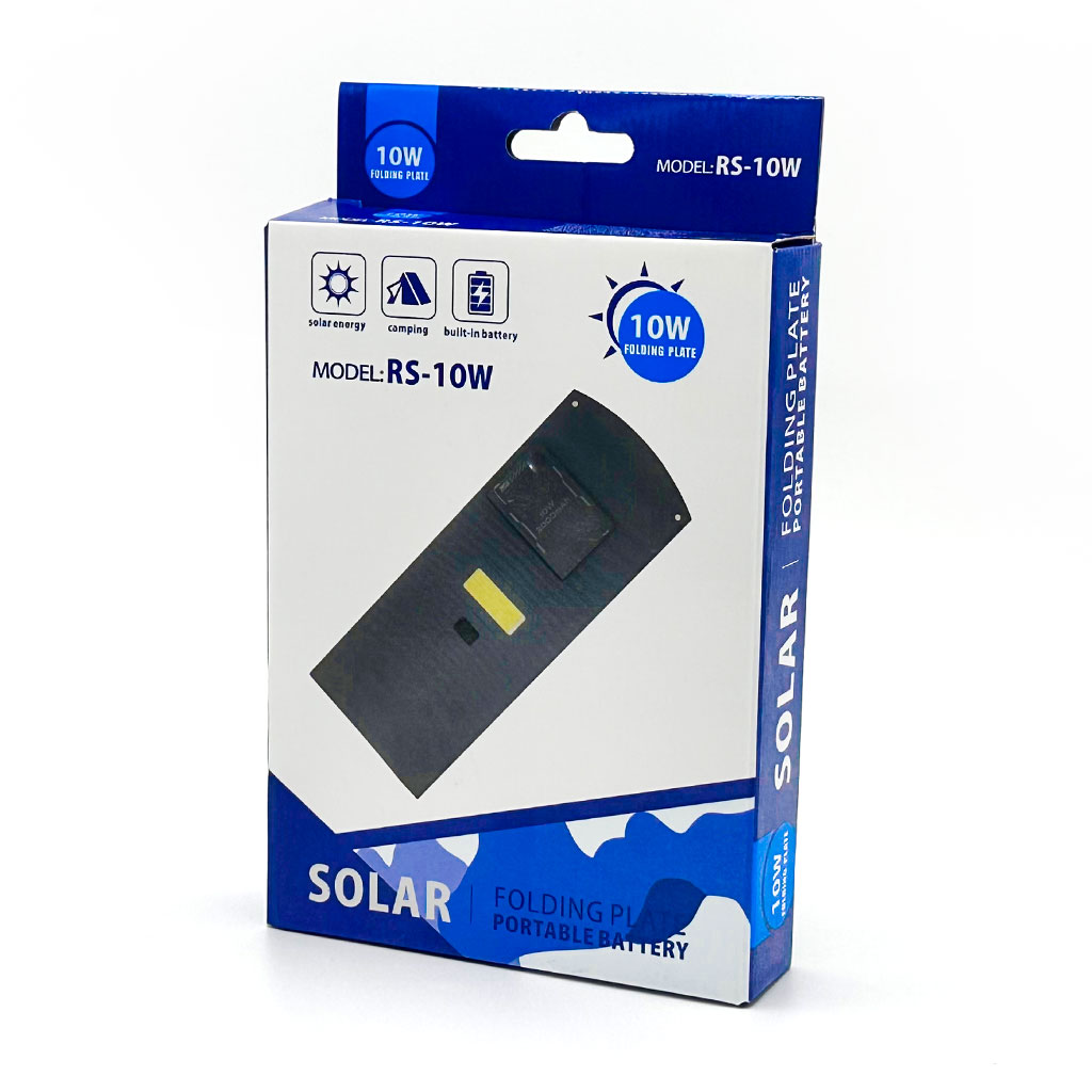 Panneau solaire USB pliable et portable capacité 3000mAh 10W – وحدة طاقة تشحن بالطاقة الشمسية - Camping et Randonnée - صورة 5