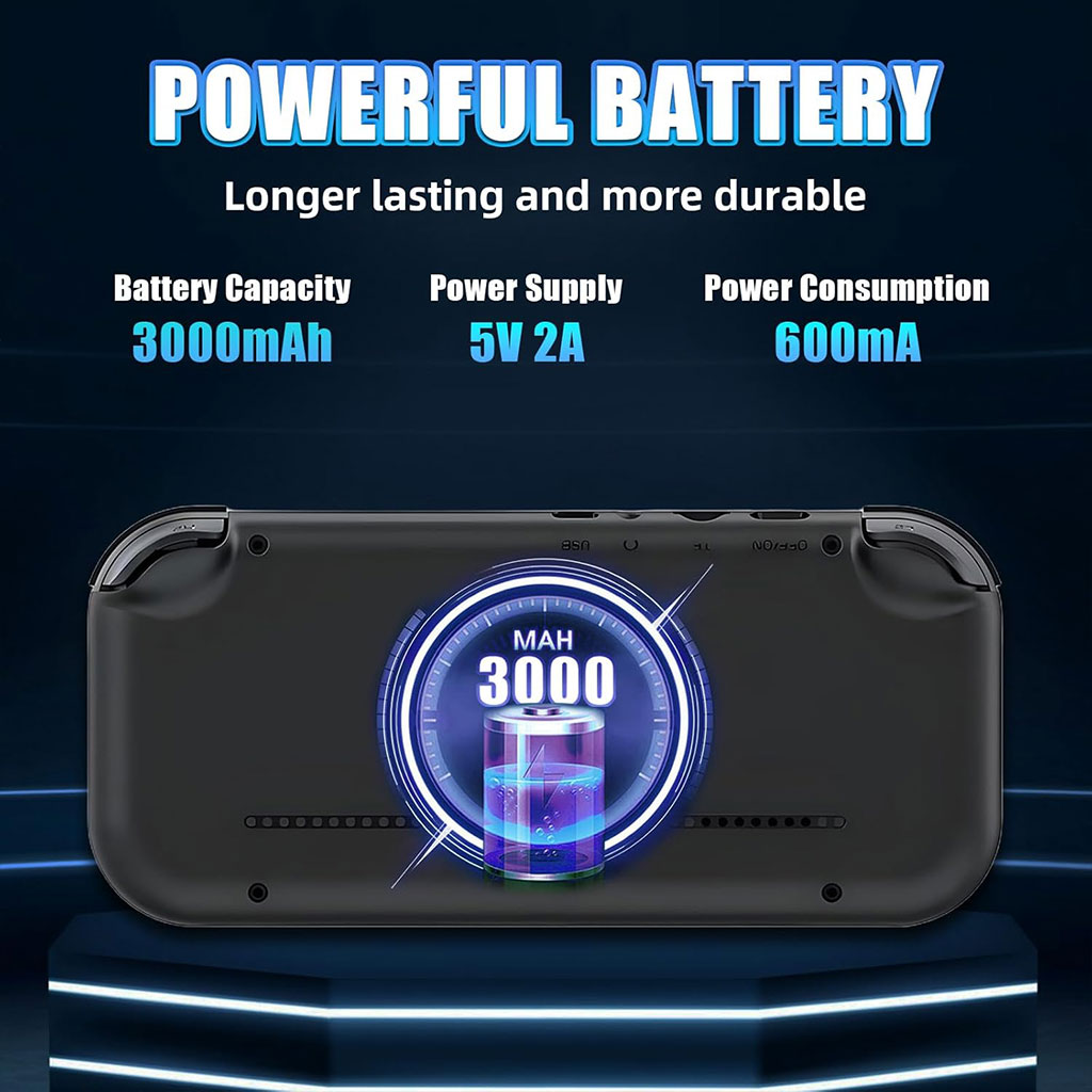 Console de jeu portable rétro M26 plus de 20 000 jeux 25 émulateurs 64GB – جهاز ألعاب محمول - Jouet & Gaming - صورة 7