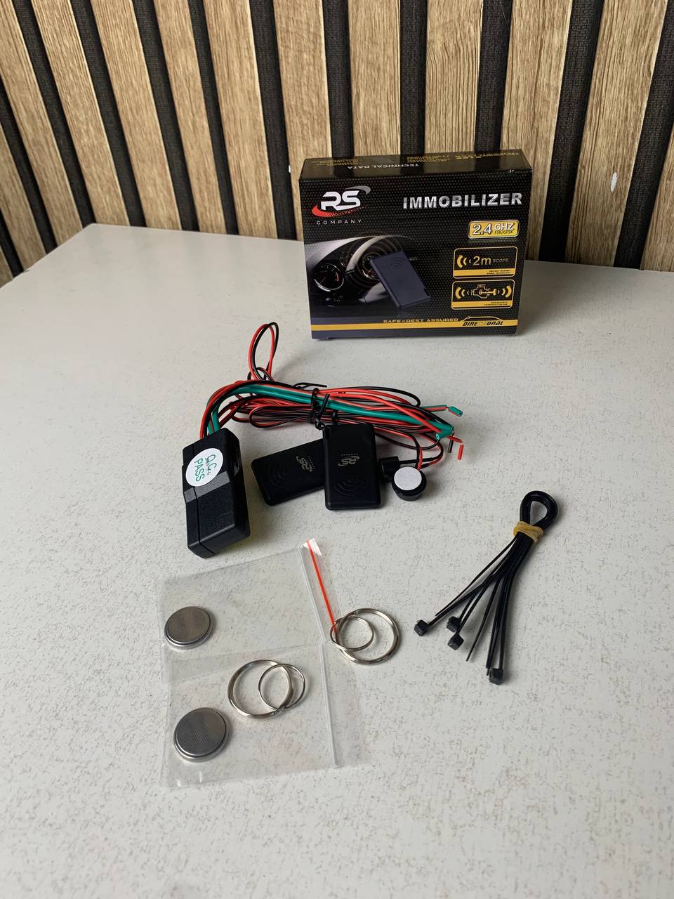 Système d'immobilisation de voiture avec verrouillage/déverrouillage automatique du moteur - نظام منع تشغيل السيارة - Accessoires Auto/Moto - صورة حقيقية 8