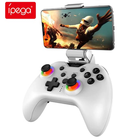 Manette de jeu sans fil IPEGA PG-9111 avec boutons silencieux double moteur de vibration - يد تحكم لاسلكية
