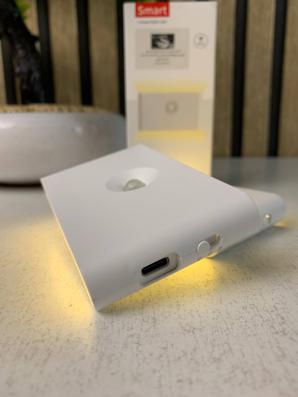 Smart Applique murale LED intelligente à détecteur de mouvement rechargeable 2Pcs - طقم مصباحين لإضاءة الممرات - Maison - صورة حقيقية 11