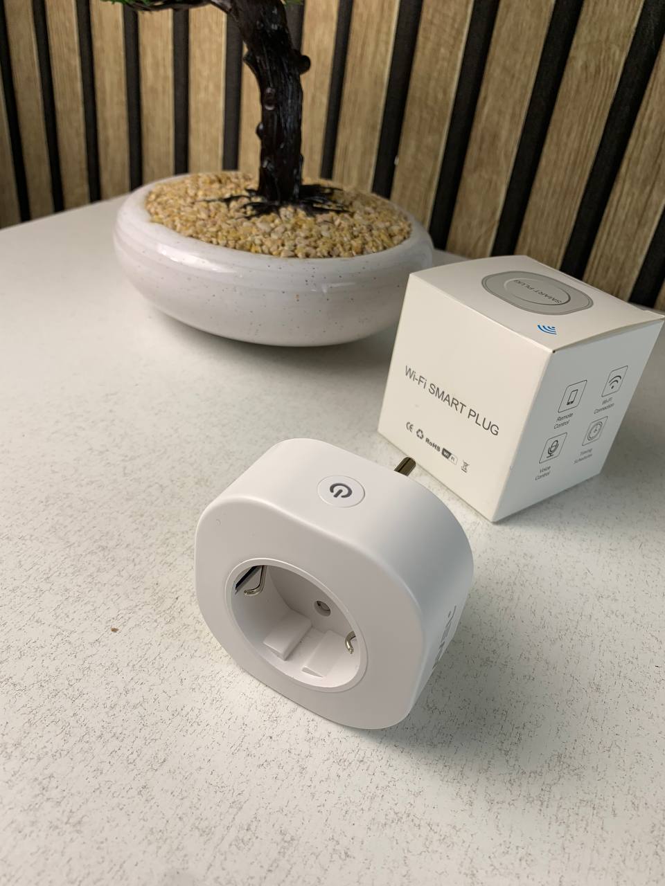 AVEL Prise intelligente WiFi avec commande vocale - مقبس طاقة ذكي (ويفي) - Électronique - صورة حقيقية 9