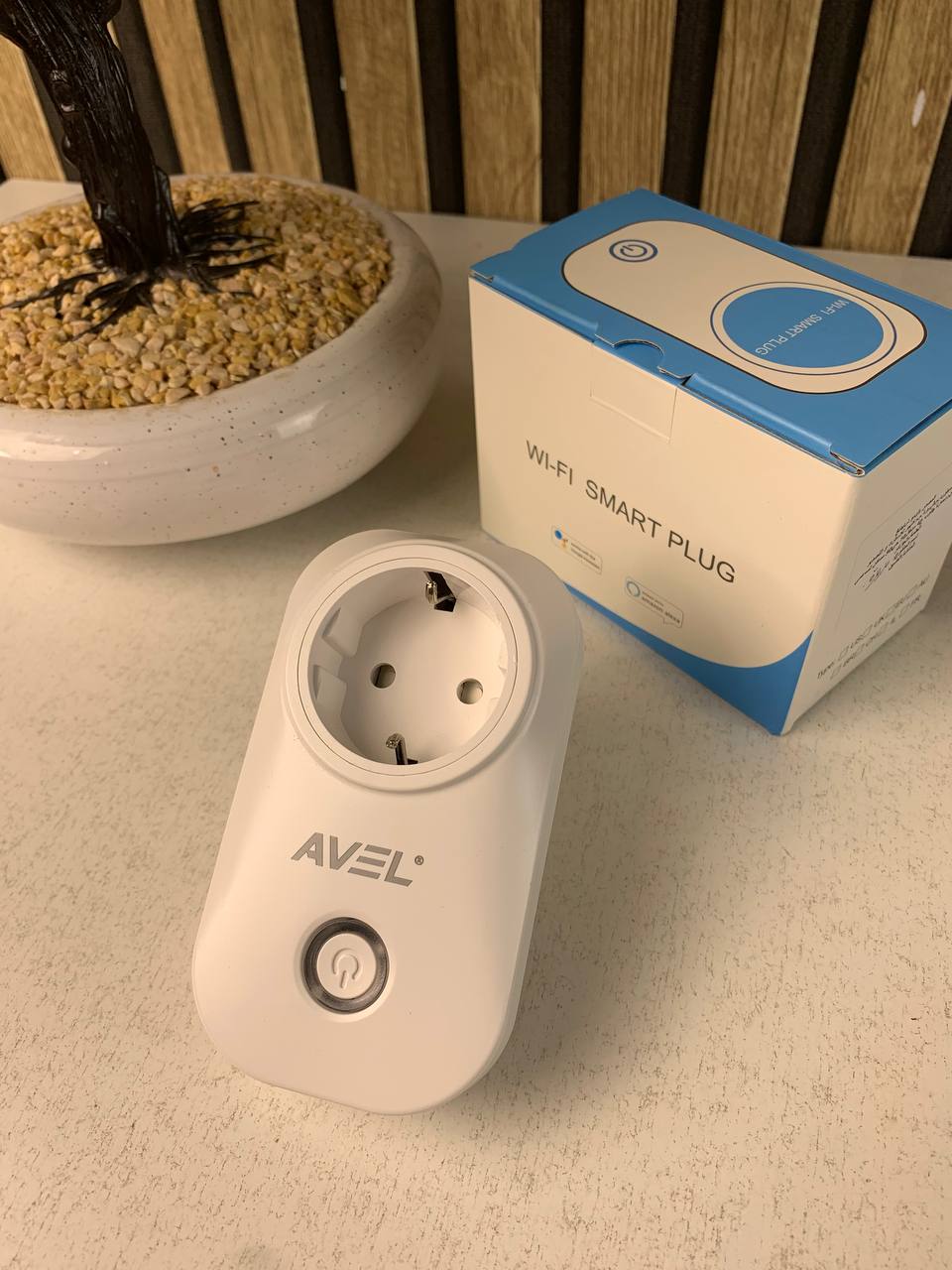 AVEL Prise intelligente WiFi avec commande vocale GM - مقبس طاقة ذكي (ويفي) - Électronique - صورة حقيقية 6