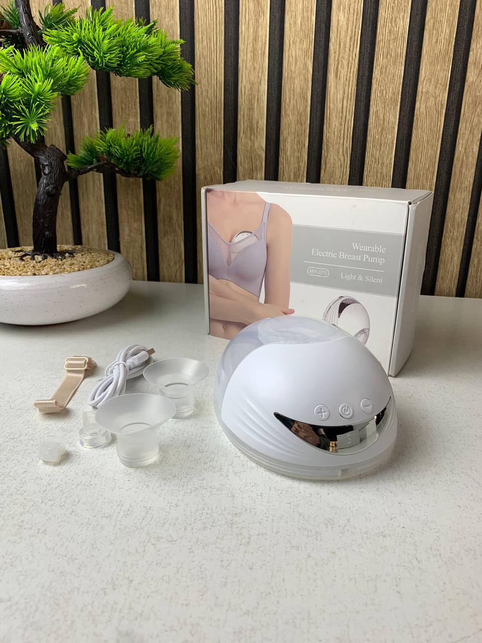 Tire Lait Electrique Mains Libres MY-375 4 Modes 12 Niveaux - جهاز إستخراج الحليب - Maternité - صورة حقيقية 10