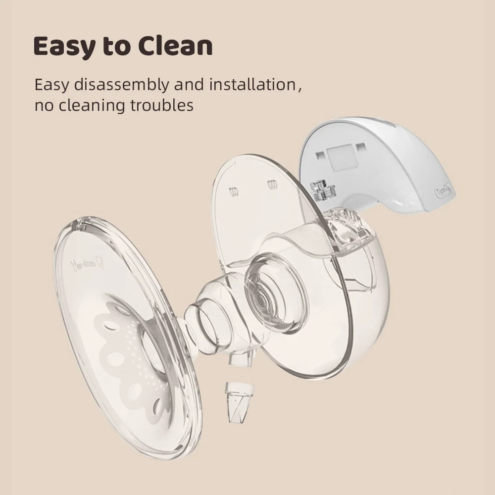 Double Tire Lait Electrique Mains Libres MY-378 4 Modes 12 Niveaux - جهاز إستخراج الحليب 2 قطع - Maternité - صورة 5