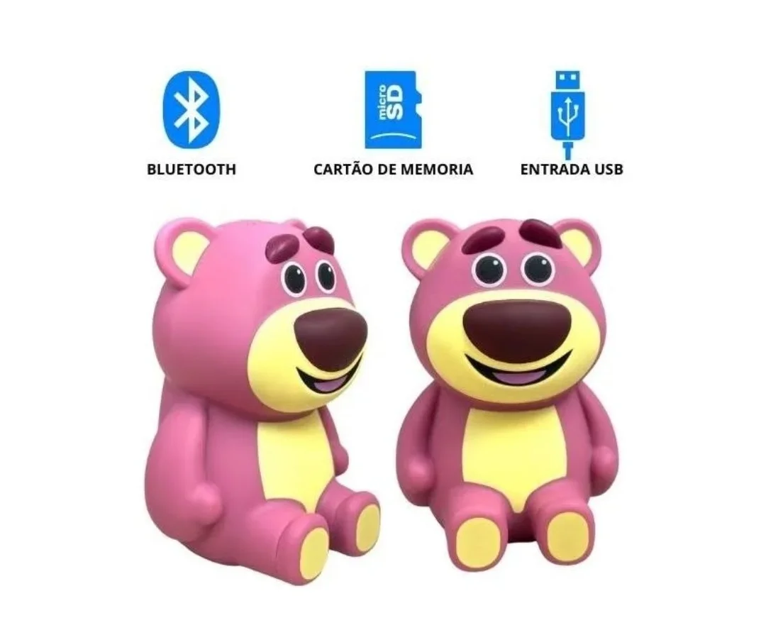 Haut Parleur Bluetooth Urso Lotso-a2 8W sans fil V5.3 - مكبر صوت بلوتوث محمول - Jouet & Gaming - صورة 4