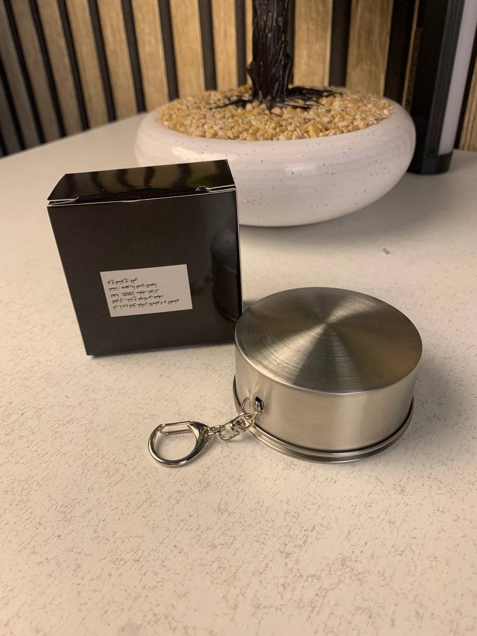 Mug de camping pratique idéal pour les boissons avec crochet de suspension - كوب مشروبات قابل للطي - Camping et Randonnée - صورة حقيقية 13