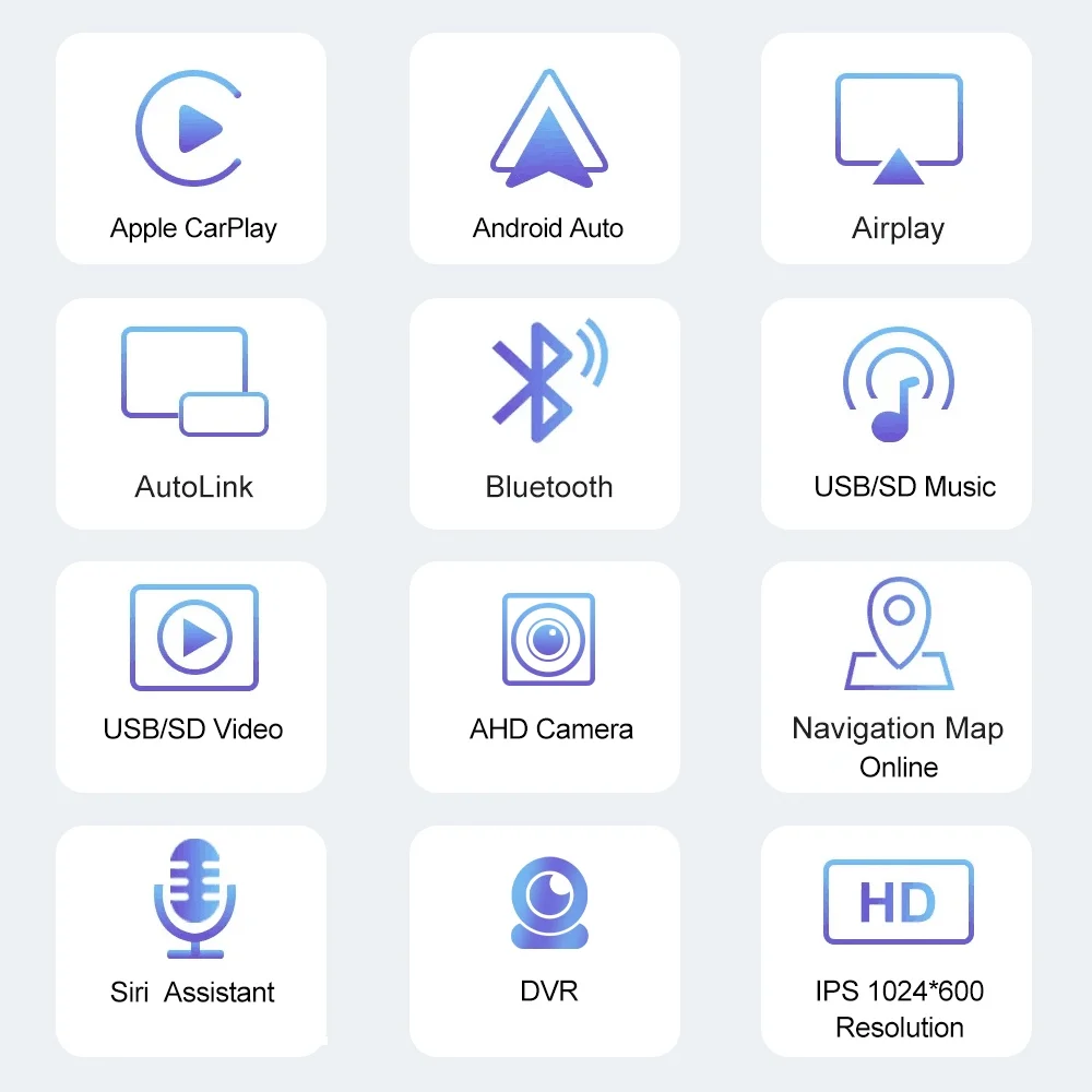Autoradio 1 DIN MP5 Player Carplay et Android Auto Full HD - مشغل راديو للسيارة - Accessoires Auto/Moto - صورة 7