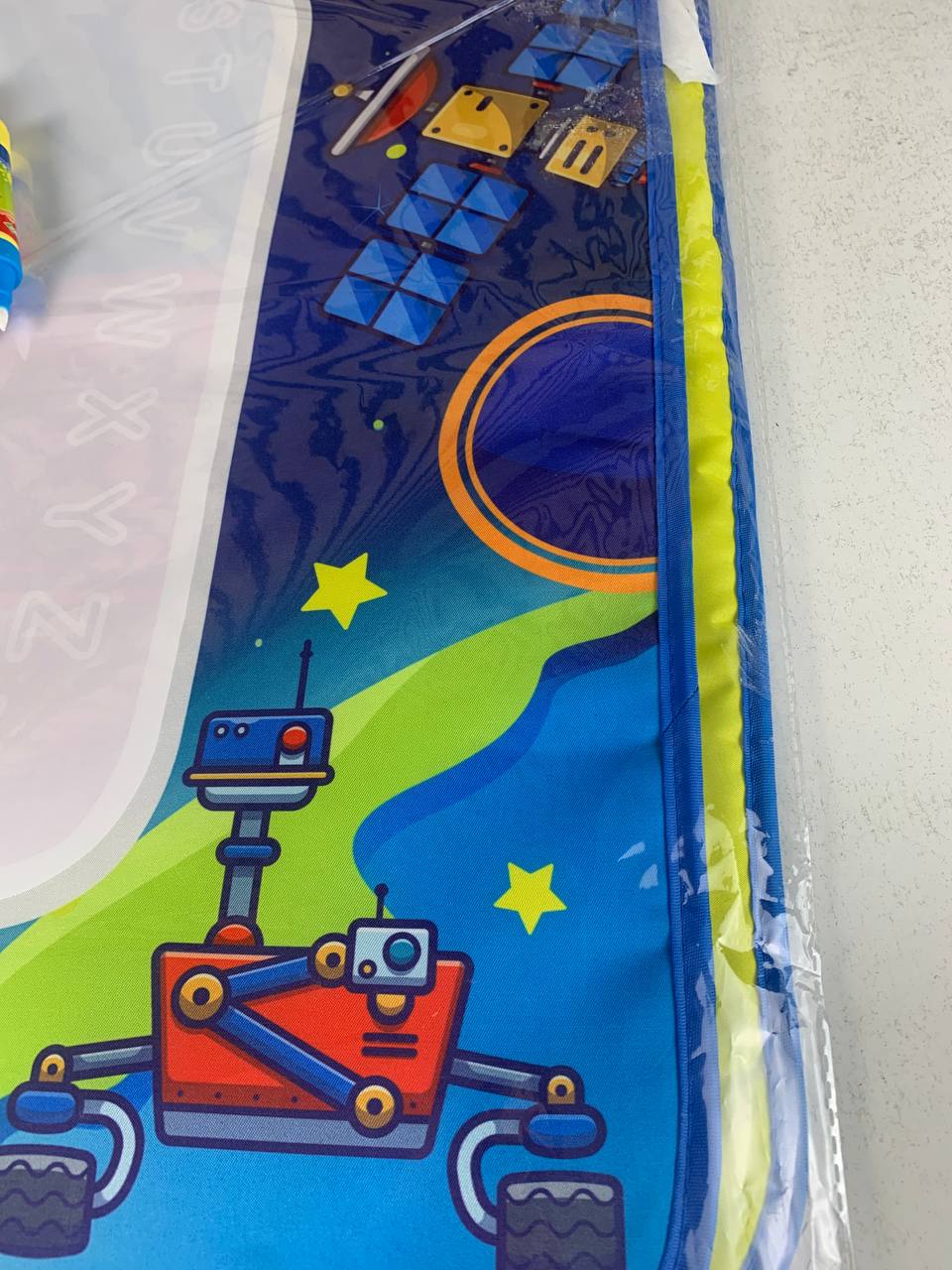 Tapis Water Canevas réutilisable et lavable pour enfants avec zone d'entraînement alphanumérique - بساط تلوين للأطفال - Jouet & Gaming - صورة 16