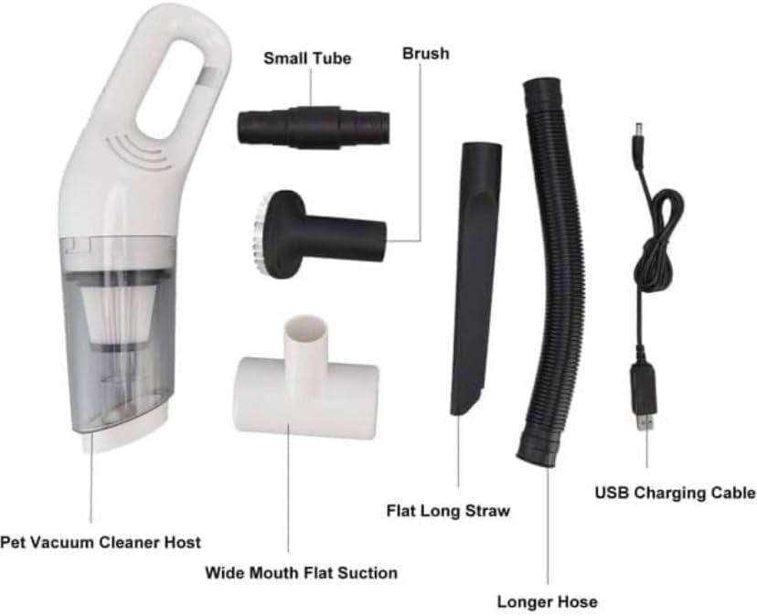 Aspirateur Portable Multifonction 6en1 JB-168 batterie 1800 mAh Filtre HEPA - مكنسة كهربائية محمولة - Maison - صورة 12
