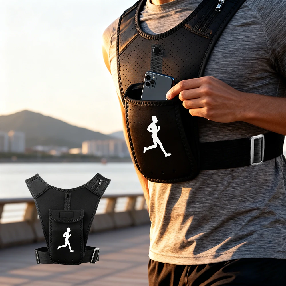 Gilet Support de téléphone pour sports unisex - سترة رياضية لحمل الهاتف للجنسين - Sport - صورة 8
