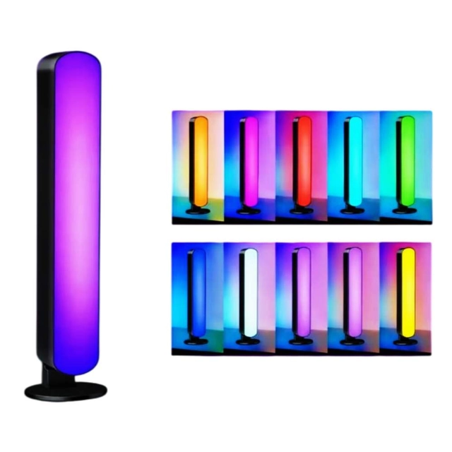 Barre LED RGB 2PCS synchronisée avec la musique et les sons 8 modes d'éclairage - أضواء ملونة متزامنة مع الموسيقى - Électronique - صورة 8