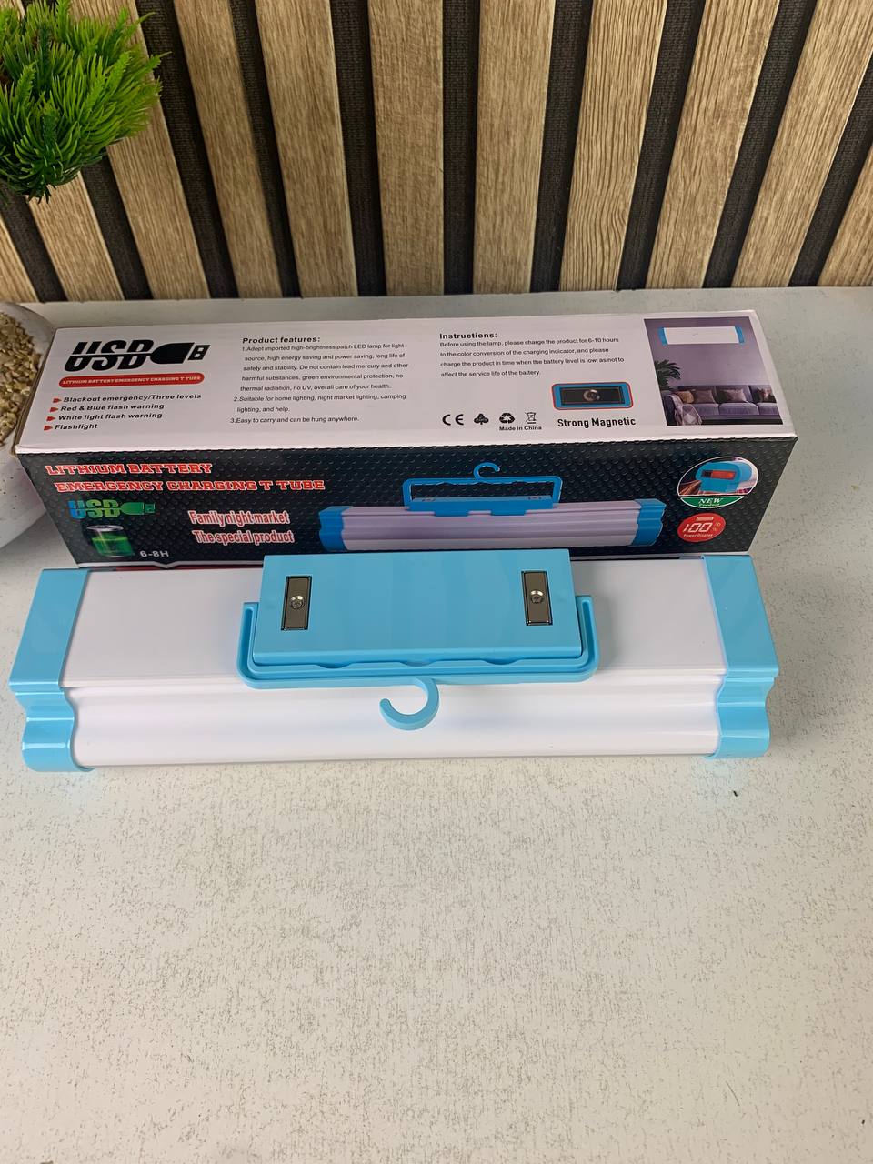 Lanterne de Camping 5-en-1 avec Power Bank MM 4000mAh - مصباح التخييم المغناطيسي متعدد المهام - Camping et Randonnée - صورة 8