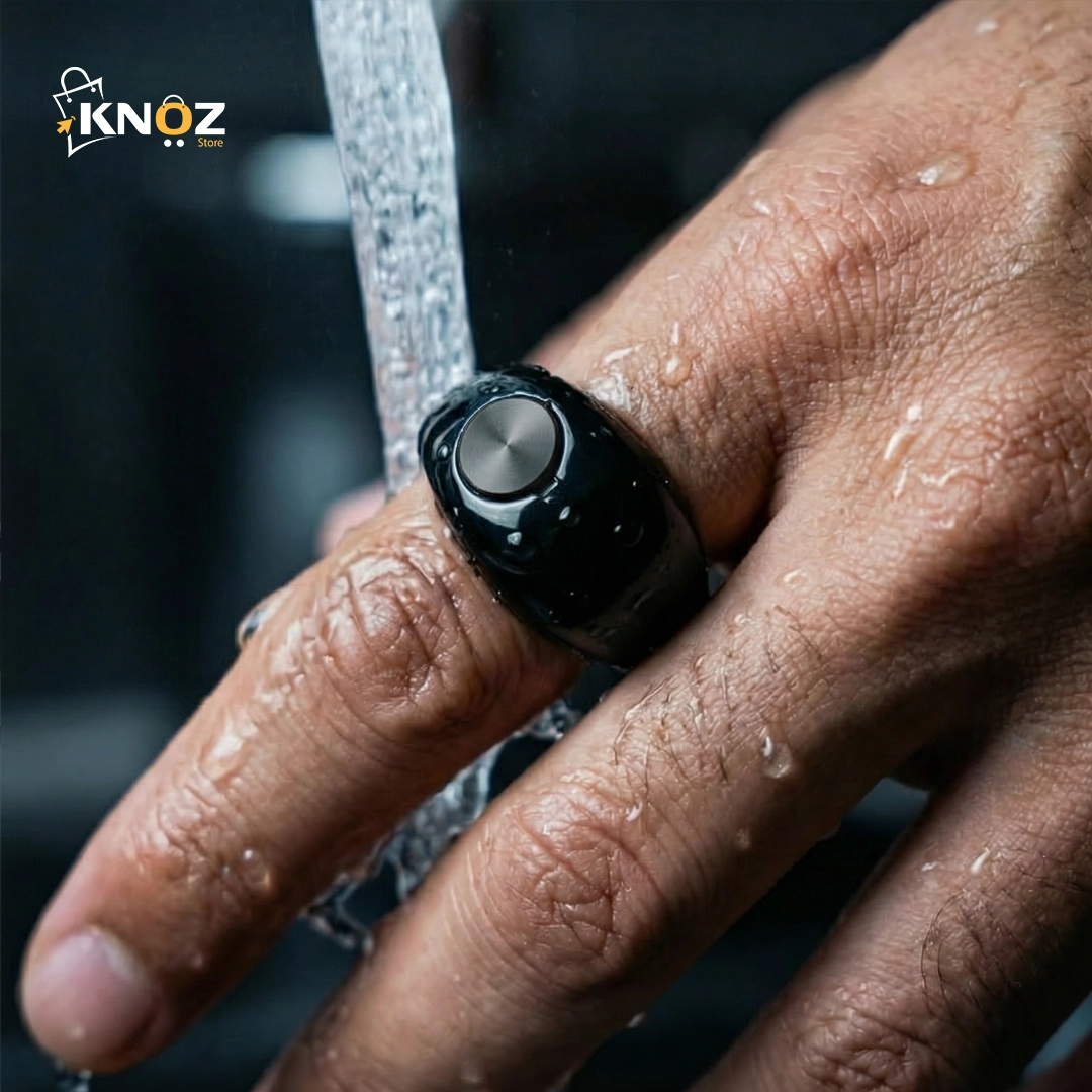 Anneau de Zikr Étanche avec Écran OLED iTasbih Faith+ Black - خاتم التسبيح الذكي المقاوم للماء بـ5 مقاسات - Électronique - صورة 10