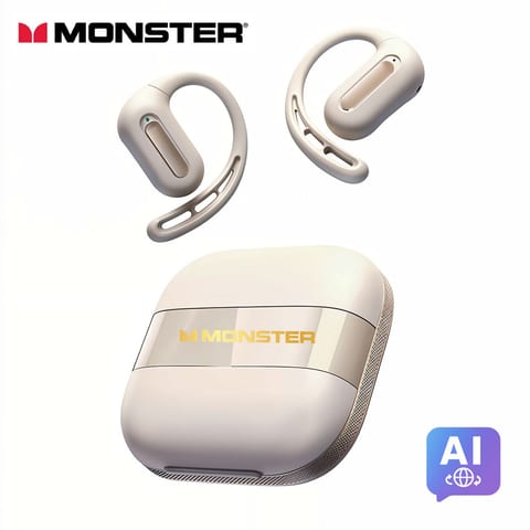 Écouteurs sans fil Monster Aura Fit GT29 Open-Back Ai Traduction - سماعات اللاسلكية بنظام الترجمة