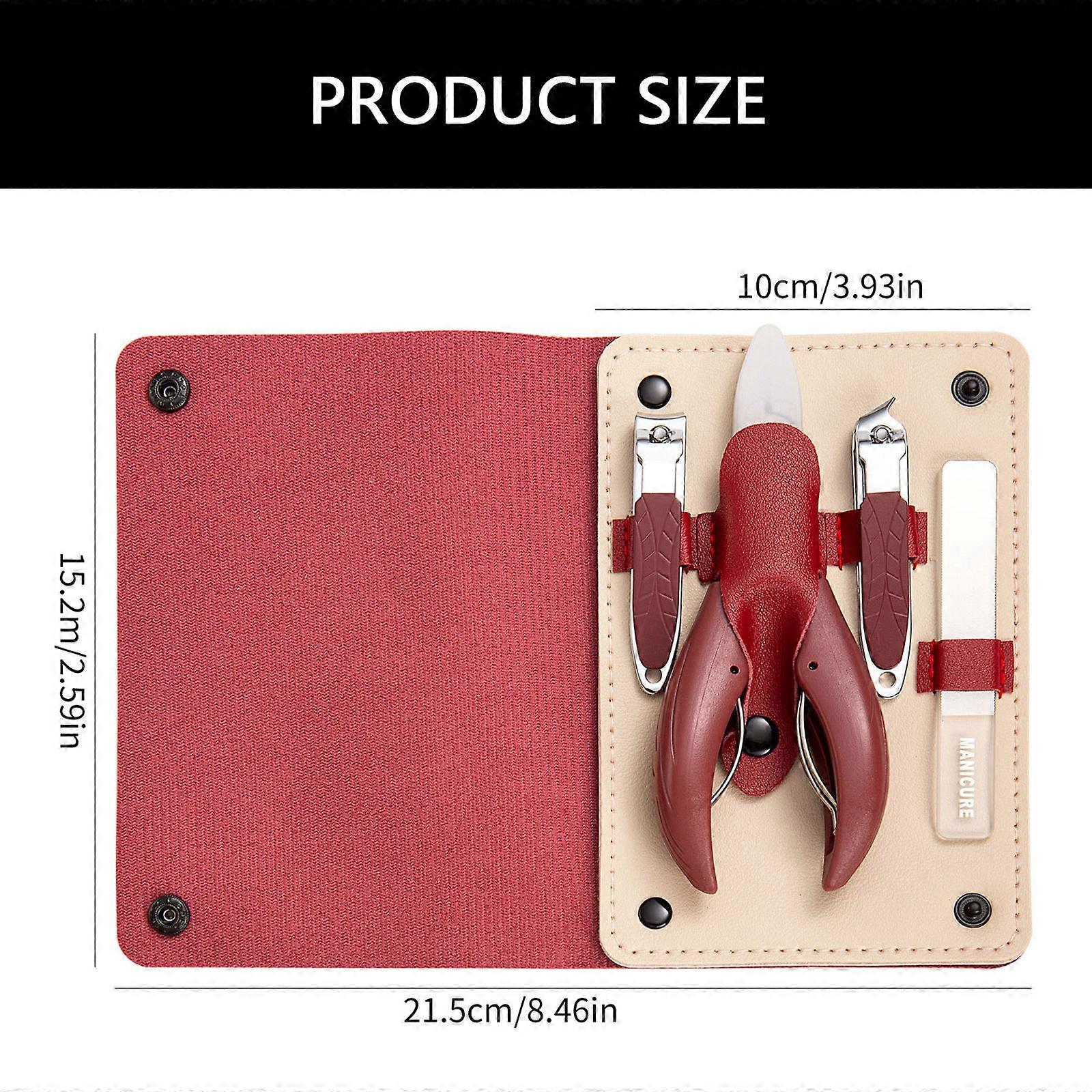 Kit de Manucure et Pédicure Professionnel (4 Pièces) - طقم العناية بالأظافر والمانيكير المكون من 4 قطع - Soins et Beauté - صورة 2