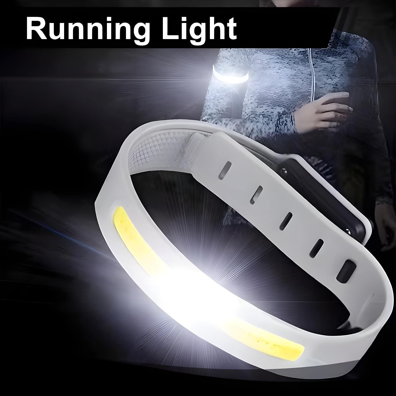 Brassard Lumineux LED Rechargeable pour Sport et Sécurité - سوار الإضاءة الرياضي الذكي للأمان - Camping et Randonnée - صورة 10