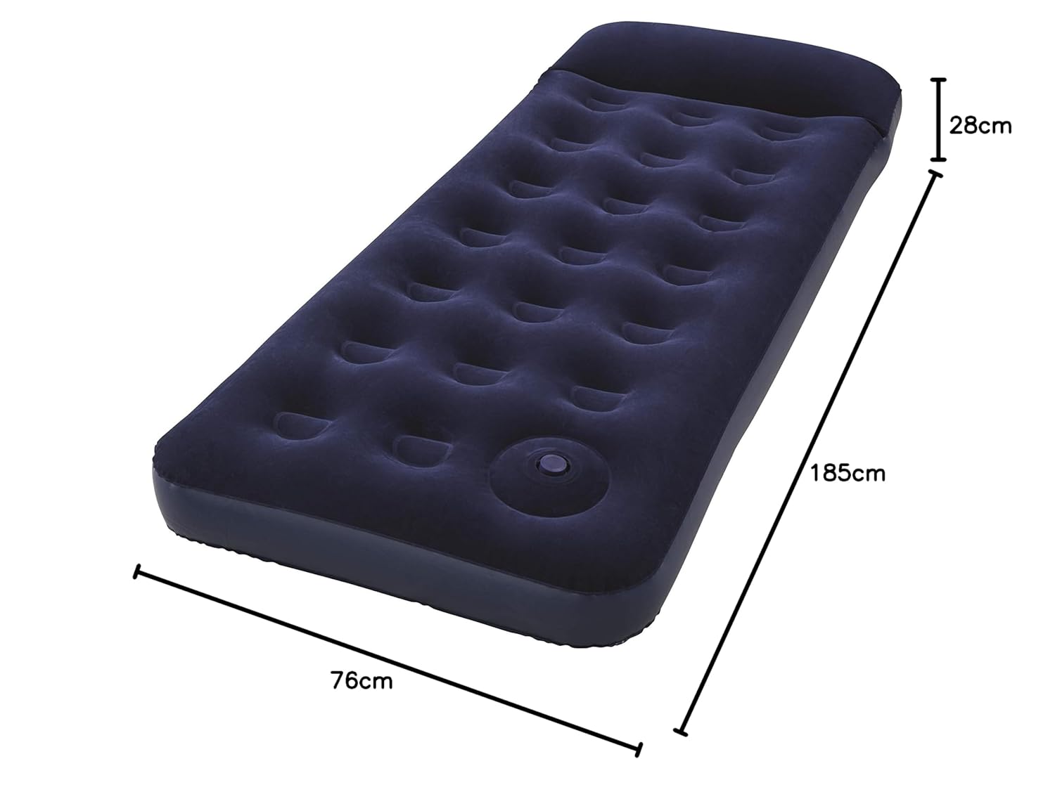 Matelas Gonflable avec Pompe à Pied Intégrée (185x76cm) - مرتبة النوم الهوائية المتطورة مع مضخة قدم مدمجة - Camping et Randonnée - صورة 8