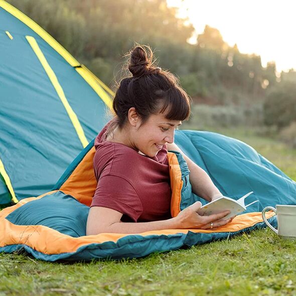 Pavillo Sac de Couchage Confortable avec Oreiller Gonflable 205x90cm Bestway 68101 - حقيبة نوم مريحة مع وسادة هوائية - Camping et Randonnée - صورة 3