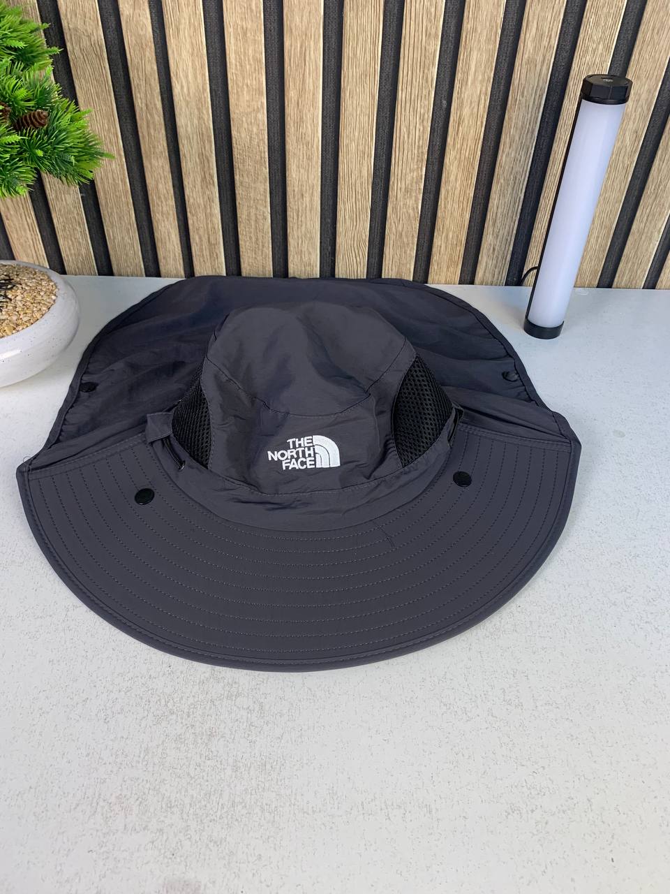 Chapeau de protection solaire printemps-été avec couvrant le visage - قبعة للحماية من الشمس بتصميم شال تغطي الوجه - Camping et Randonnée - صورة حقيقية 16