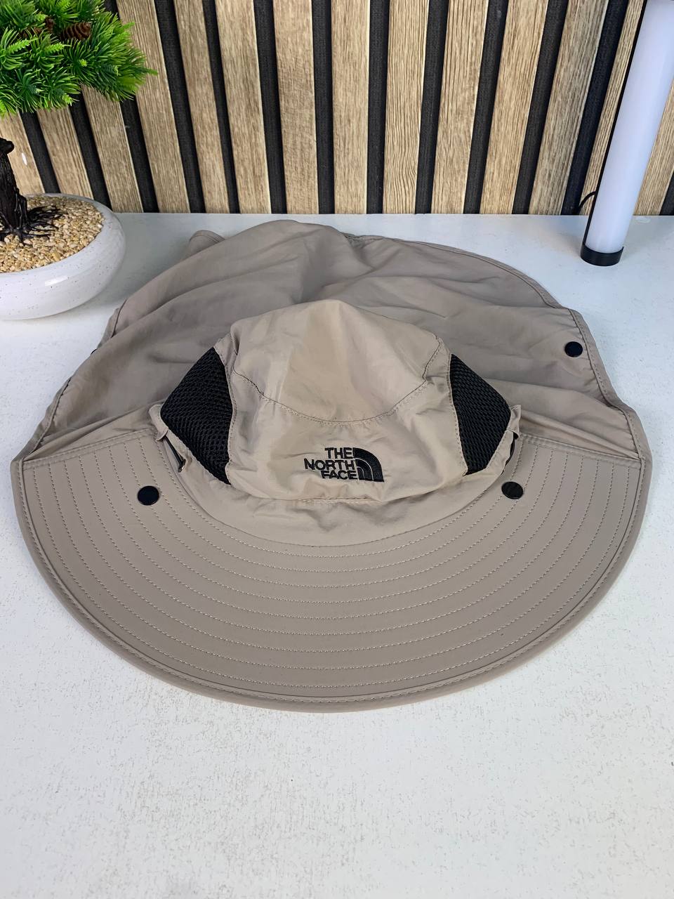 Chapeau de protection solaire printemps-été avec couvrant le visage - قبعة للحماية من الشمس بتصميم شال تغطي الوجه - Camping et Randonnée - صورة حقيقية 18