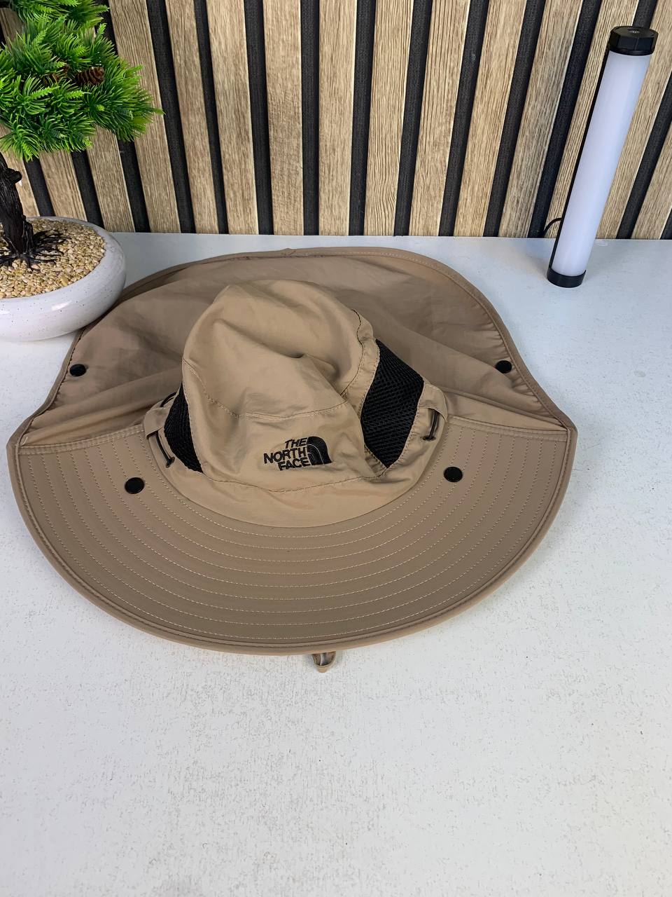 Chapeau de protection solaire printemps-été avec couvrant le visage - قبعة للحماية من الشمس بتصميم شال تغطي الوجه - Camping et Randonnée - صورة حقيقية 21