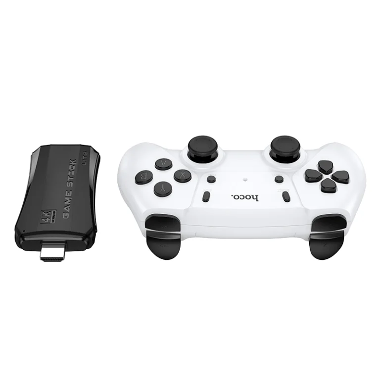Console Rétro Hoco GA31 – 20 000 Jeux Intégrés avec 2 Manettes Sans Fil - منصة الألعاب الكلاسيكية مع يدين تحكم - Jouet & Gaming - صورة 4