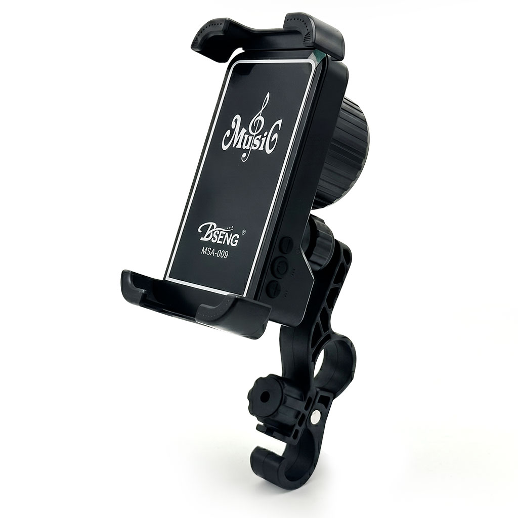 Support Téléphone avec Haut-parleur Induction et Charge Sans Fil - حامل هاتف ذكي متعدد الوظائف مع مكبر صوت وشاحن لاسلكي - Accessoires Auto/Moto - صورة 4