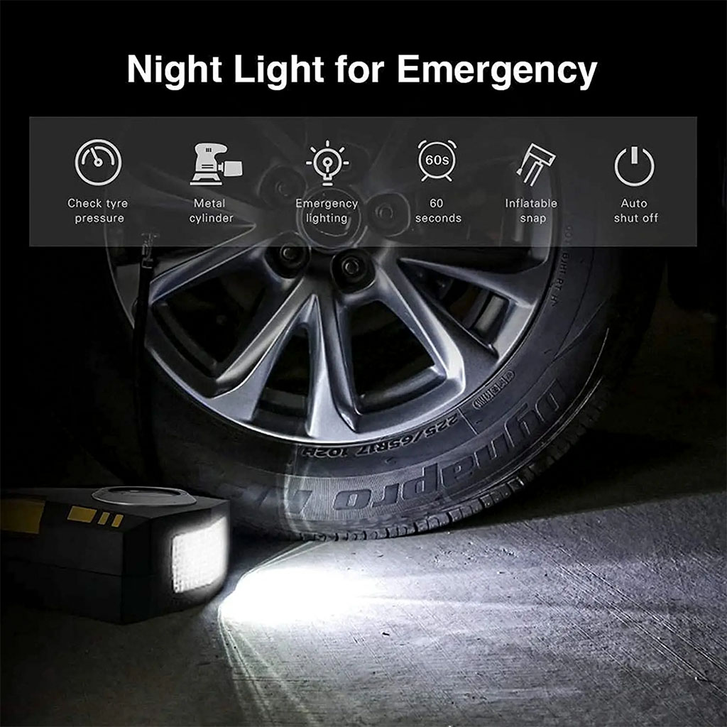 Compresseur de Voiture BEETRO BE0172 150 PSI - مضخة وضاغط الهواء للسيارات بقوة 100 واط - Accessoires Auto/Moto - صورة 6
