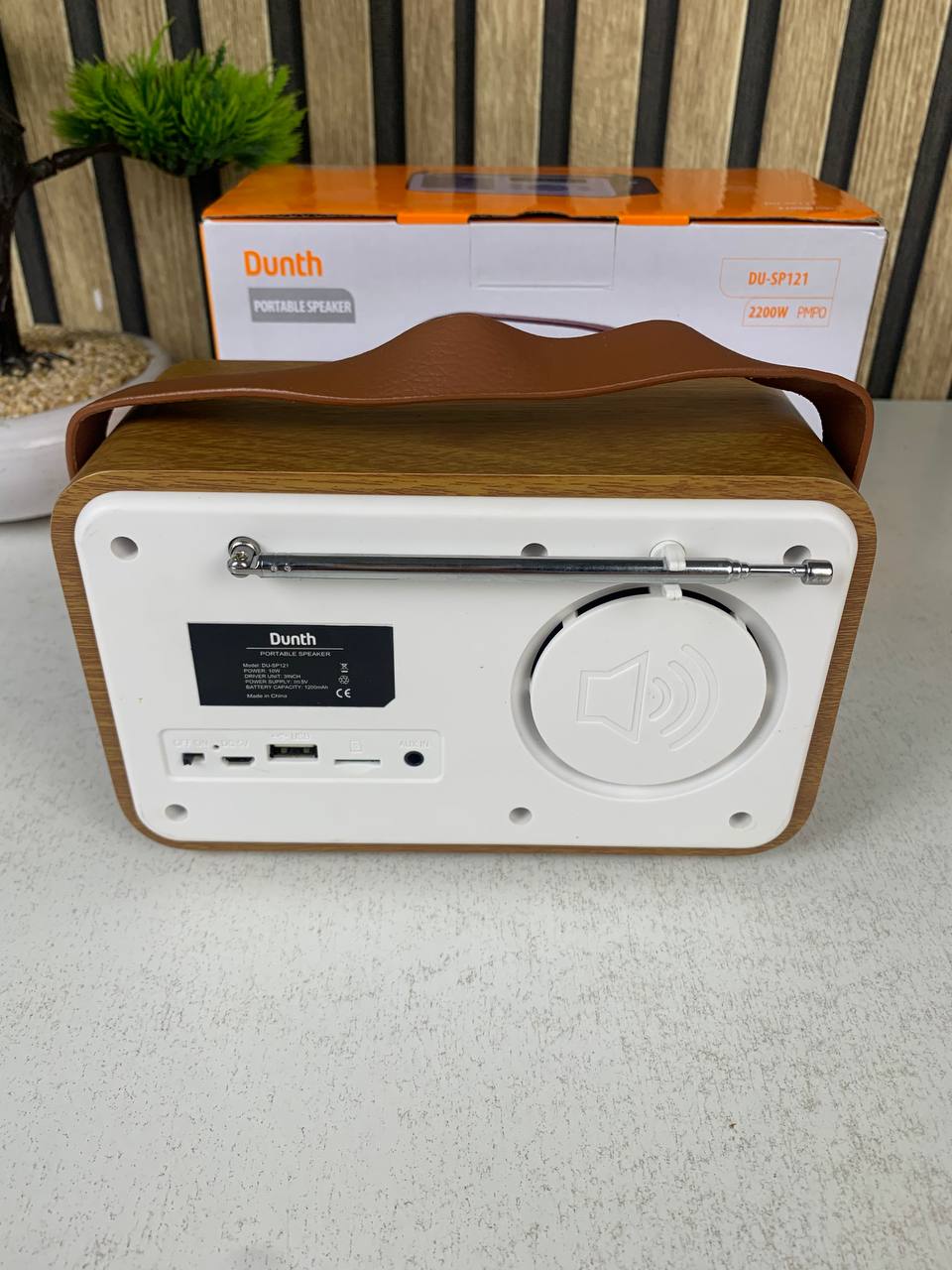 Haut-parleur et Radio Portable Dunth Premium Bluetooth V5.0 - مكبر الصوت والراديو الكلاسيكي المحمول - Électronique - صورة حقيقية 8