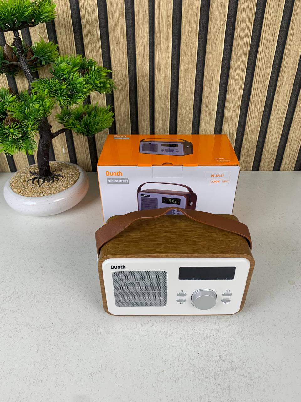 Haut-parleur et Radio Portable Dunth Premium Bluetooth V5.0 - مكبر الصوت والراديو الكلاسيكي المحمول - Électronique - صورة حقيقية 10