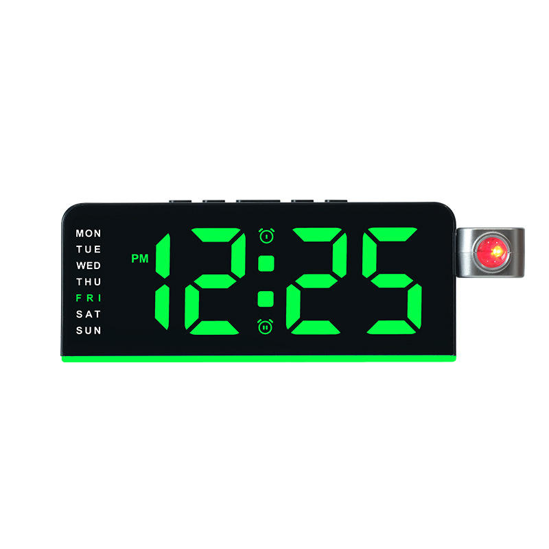 Horloge Numérique LED avec Alarme et Calendrier GH-9019 - ساعة رقمية مع منبه وتقويم - Électronique - صورة 7