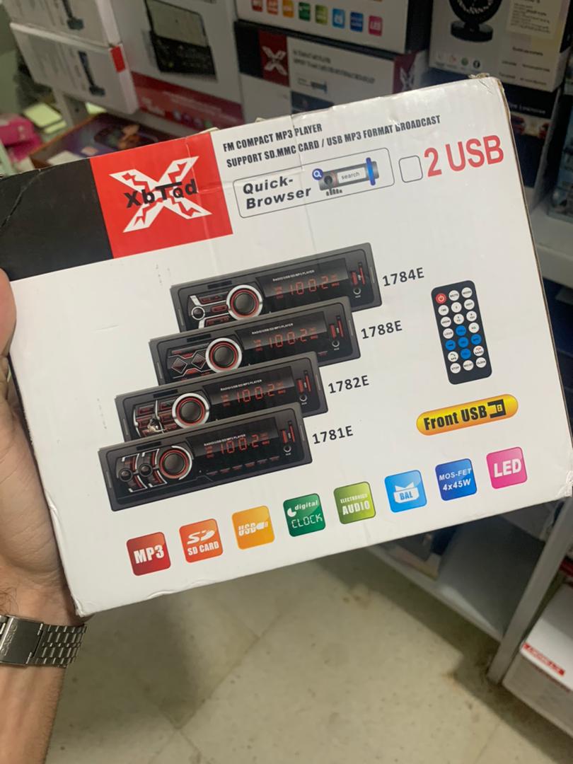 Poste Radio Bluetooth MultiMedia Avec Sortie USB/MicroSD/Aux - Accessoires Auto/Moto - صورة حقيقية 7