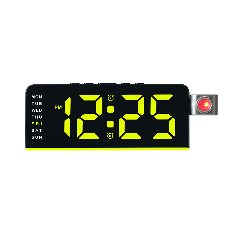 Horloge Numérique LED avec Alarme et Calendrier GH-9019 - ساعة رقمية مع منبه وتقويم