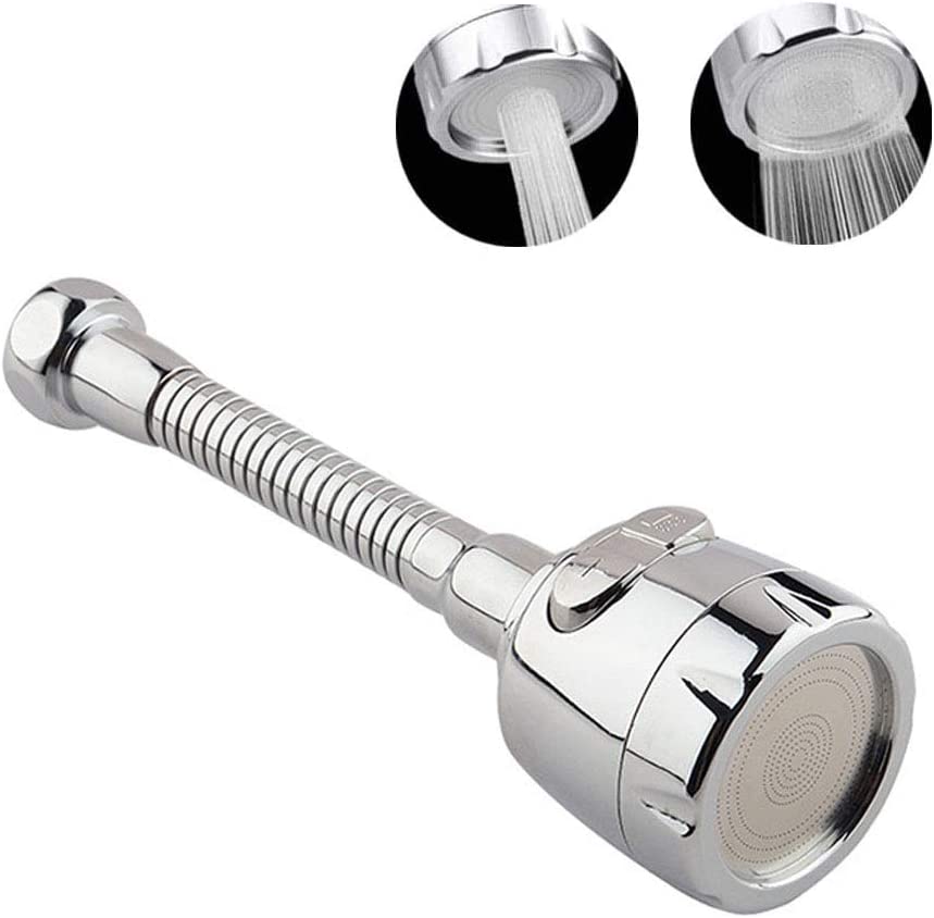 Tuyau d'extension de robinet de cuisine en acier inoxydable
