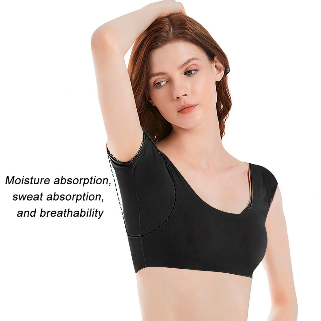 Coussinets de sudation en forme de t-shirt Réutilisables et lavables Pour les aisselles - Divers - صورة 7