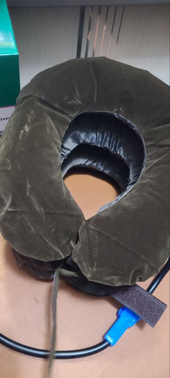 Coussin Cervical Gonflable a 3 niveaux - Divers - صورة حقيقية 8