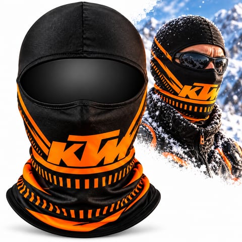 Cagoule Moto Thermique Balaclava KTM - قناع واقي وجه كامل حراري للدراجات النارية