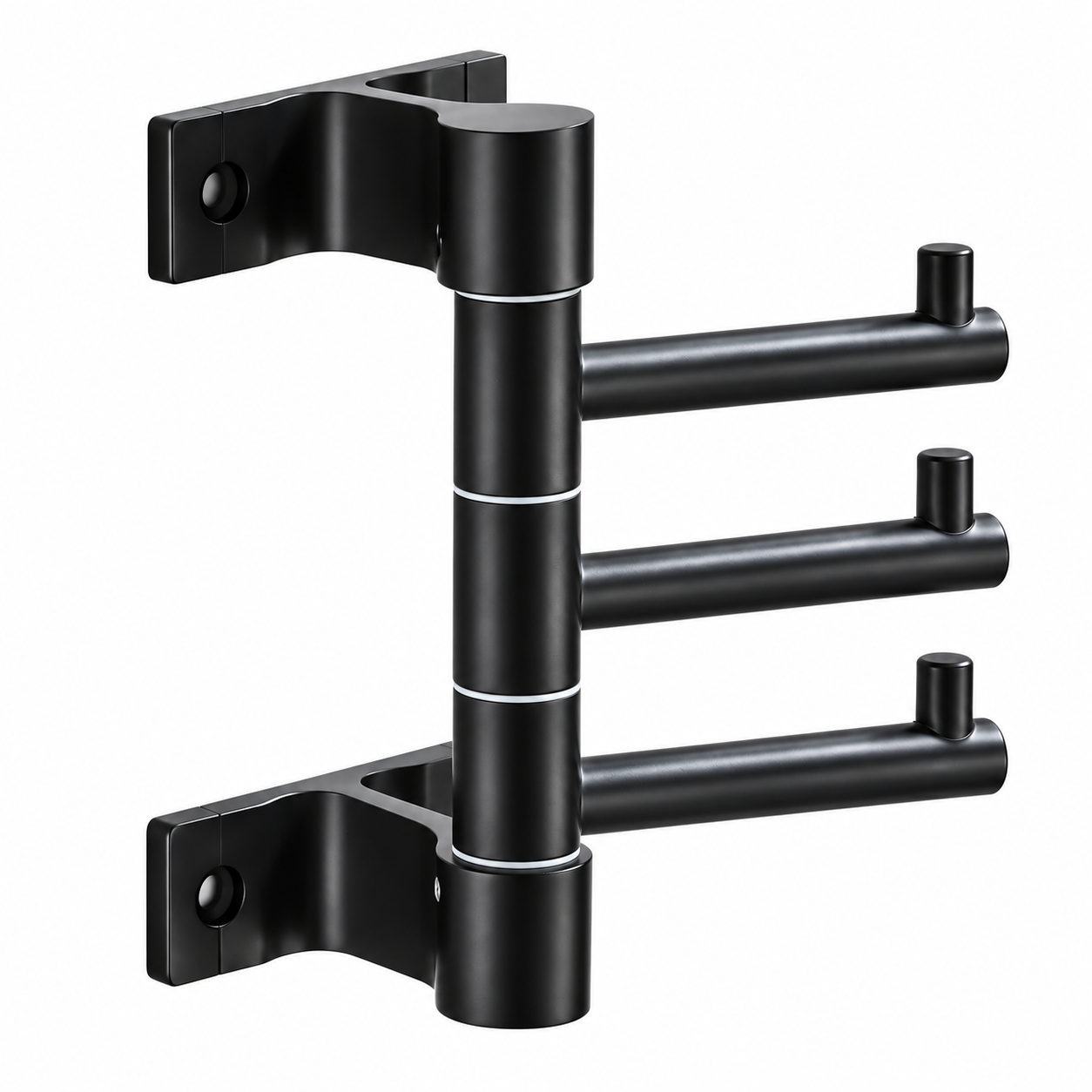 Porte-Serviettes Mural Pivotant 3 Bras Supporte 6KG - علاقة مناشف جدارية دوارة 3 أذرع