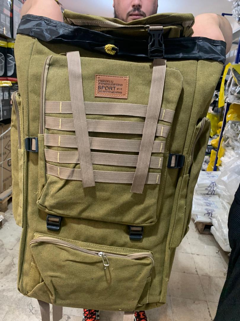 Sac à dos randonnée tactique militaire 80l imperméable - Camping et Randonnée - صورة 9