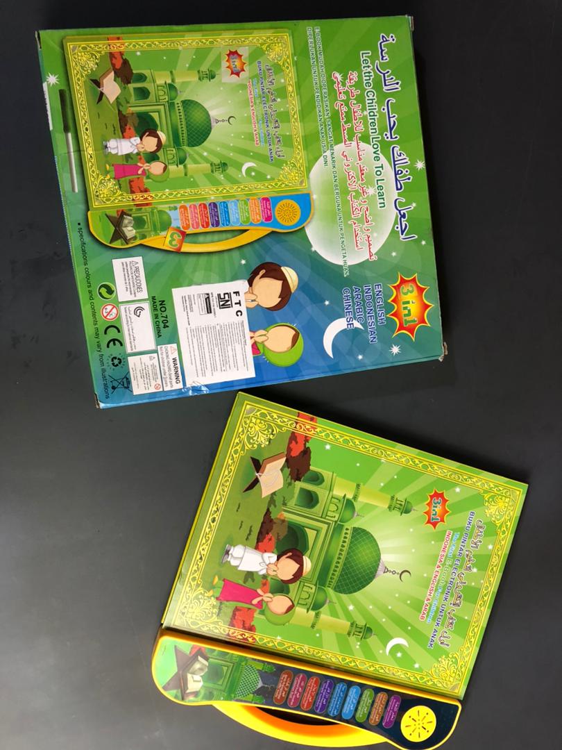 أول كتاب اليكتروني لتعليم الأطفال Livre d'apprentissage audio électronique 3in1 multifonctionnel Tactile 4 ans + - Jouet & Gaming - صورة حقيقية 10