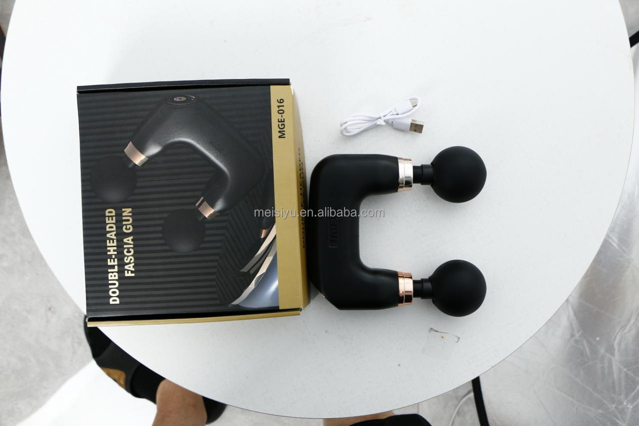 Pistolet de Massage Électrique Double Tête FL-818 - جهاز تدليك ومساج كهربائي مزدوج الرأس