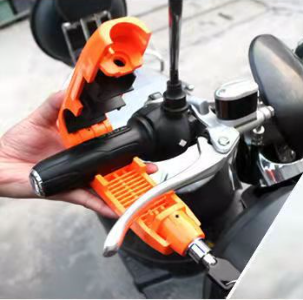 Verrou de Sécurité Antivol pour Guidon et Poignée de Moto et Scooter - قفل حماية مضاد للسرقة لمقود وخانق الدراجات النارية والسكوتر - Accessoires Auto/Moto - صورة 8