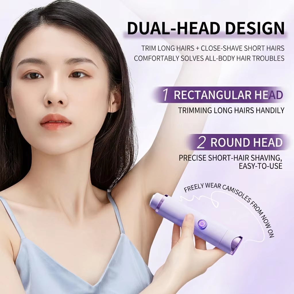 Tondeuse et Rasoir Électrique FLAWLESS 2en1 FL-168 - ماكينة حلاقة كهربائية للنساء - Soins et Beauté - صورة 8