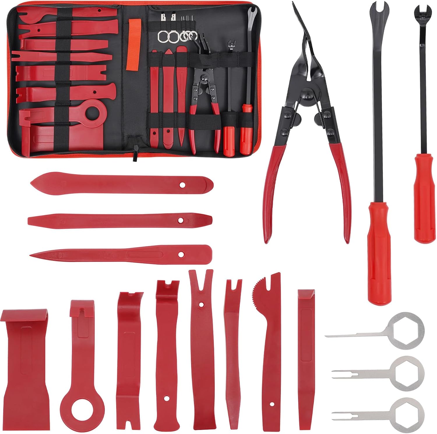 Kit de 16 Outils de Démontage de Garniture Auto et Finitions Intérieures - طقم أدوات فك ديكورات وكسوة السيارة 16 قطعة - Outillage et Bricolage - صورة 13